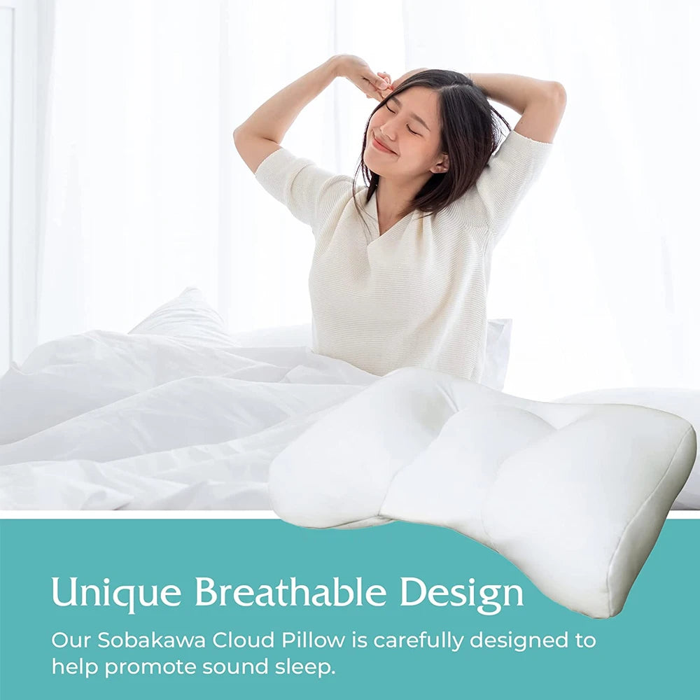 All-Round Egg Sleeper Pillow – Ergonomic Memory Foam Micro Airball Pillow