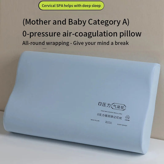 Summer cool memory foam pillow to protect the cervical spine and help sleep at home for adults