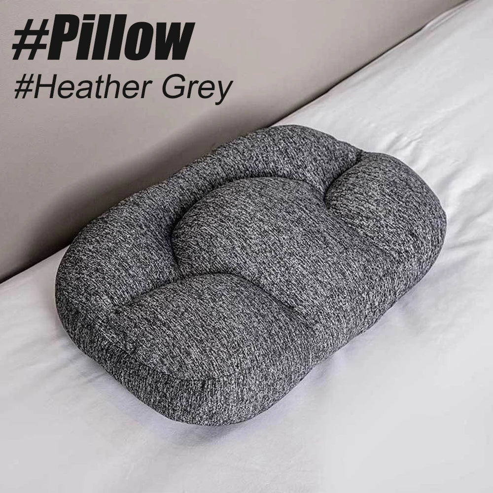 All-Round Egg Sleeper Pillow – Ergonomic Memory Foam Micro Airball Pillow
