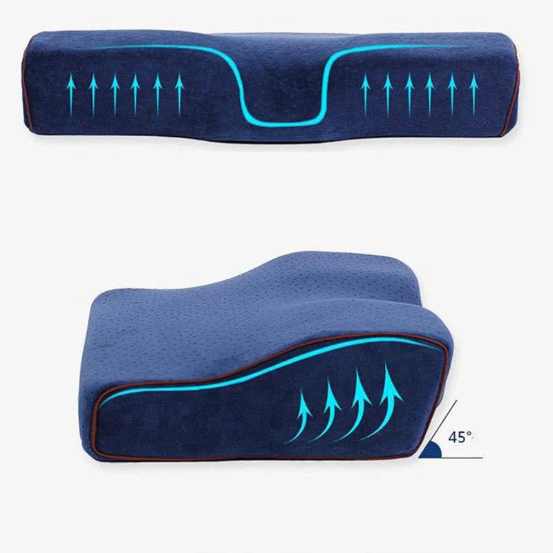 Soft Orthopedic Memory Foam Gel Pillow Core+Pillowcover Summer Cooling Sleep Pillow Anti Eczema Cervical Vertebra Home Bedding