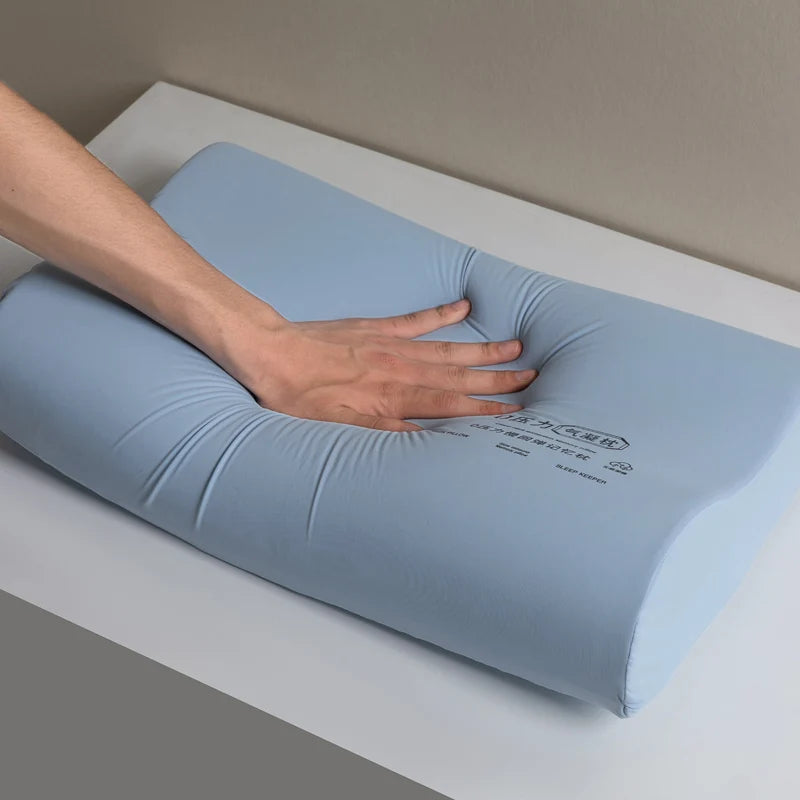 Summer cool memory foam pillow to protect the cervical spine and help sleep at home for adults