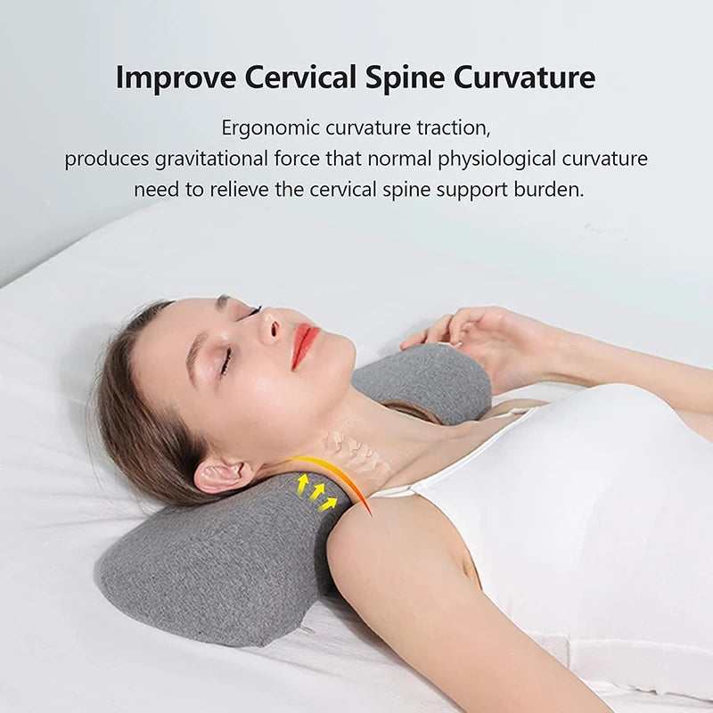 Cervical Memory Foam Pillow – Contour Neck Support